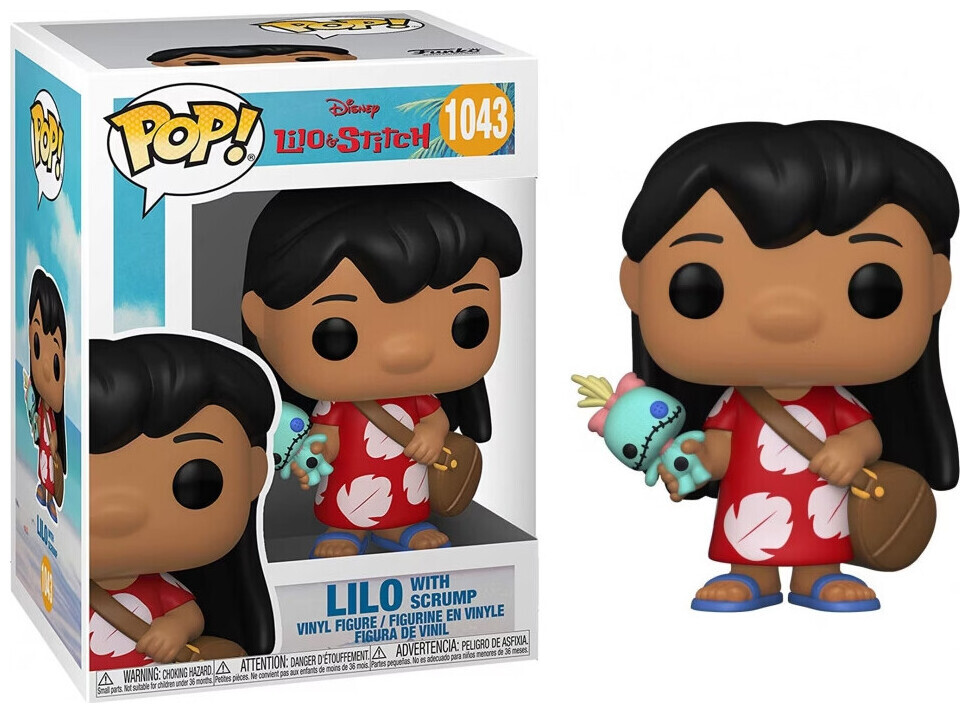 Funko POP Disney:Lilo&Stitch: Lilo mit Scrump