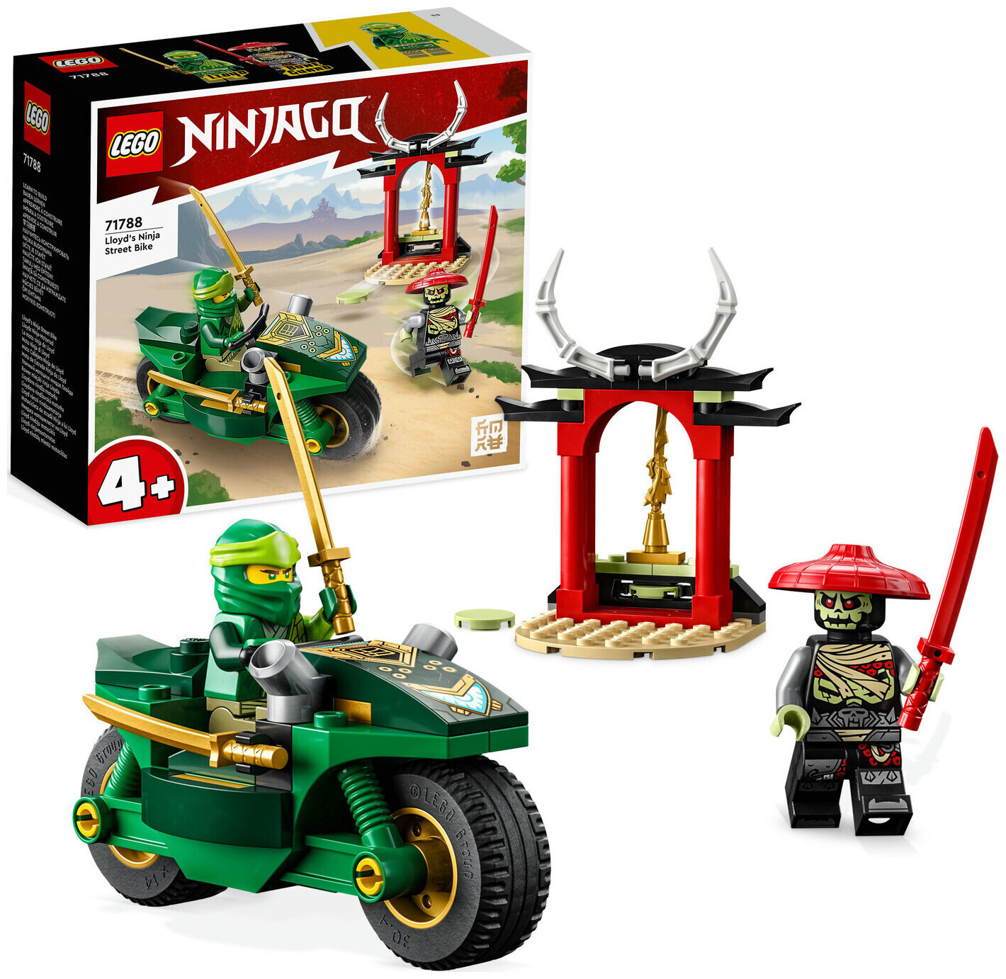 Image of Lego Ninjago Lego® Ninjago® 71788 Lloyds Ninja-Motorrad 4+ Jahre