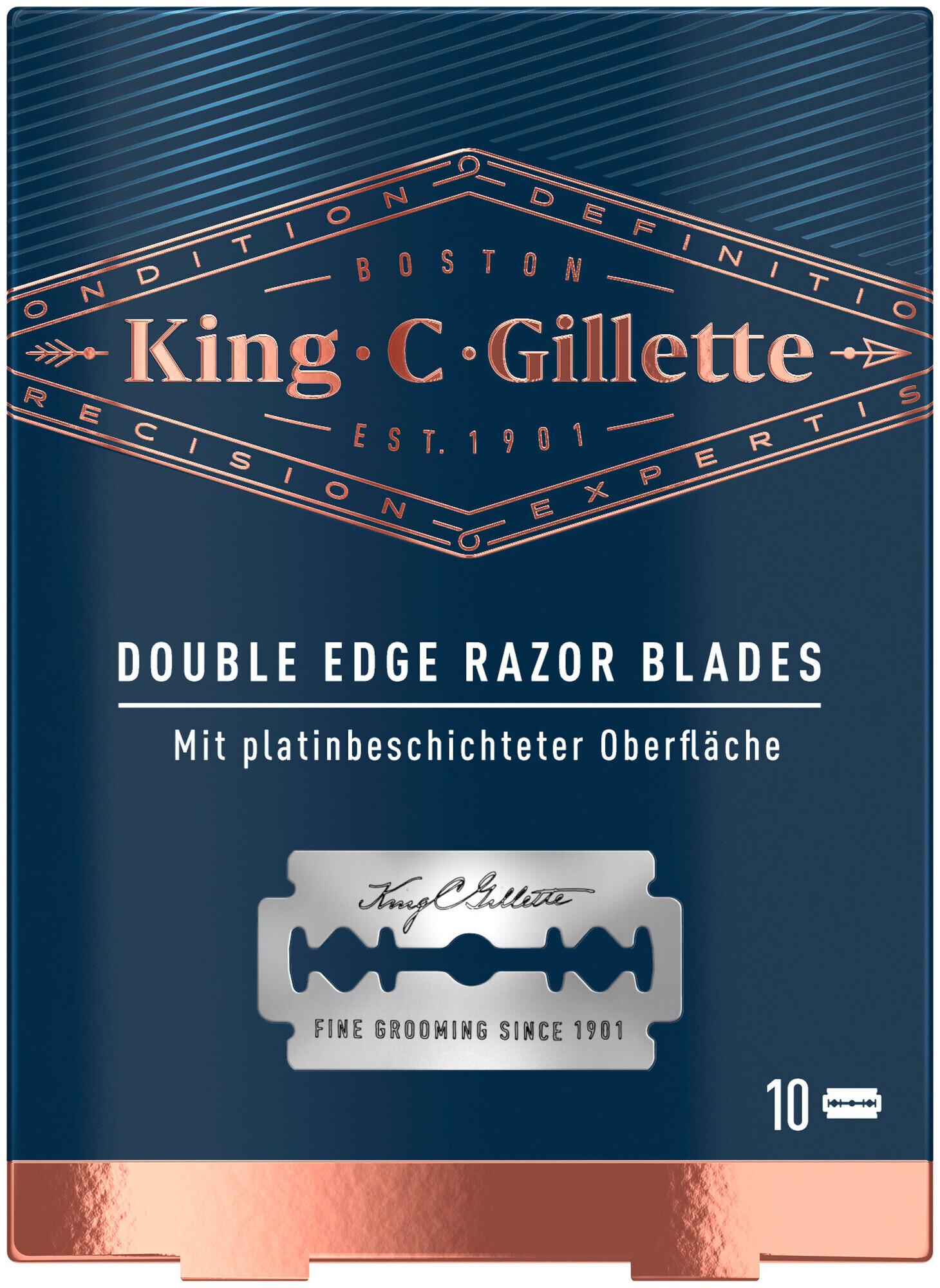 Image of Gillette Klingen für Rasierhobel 10er