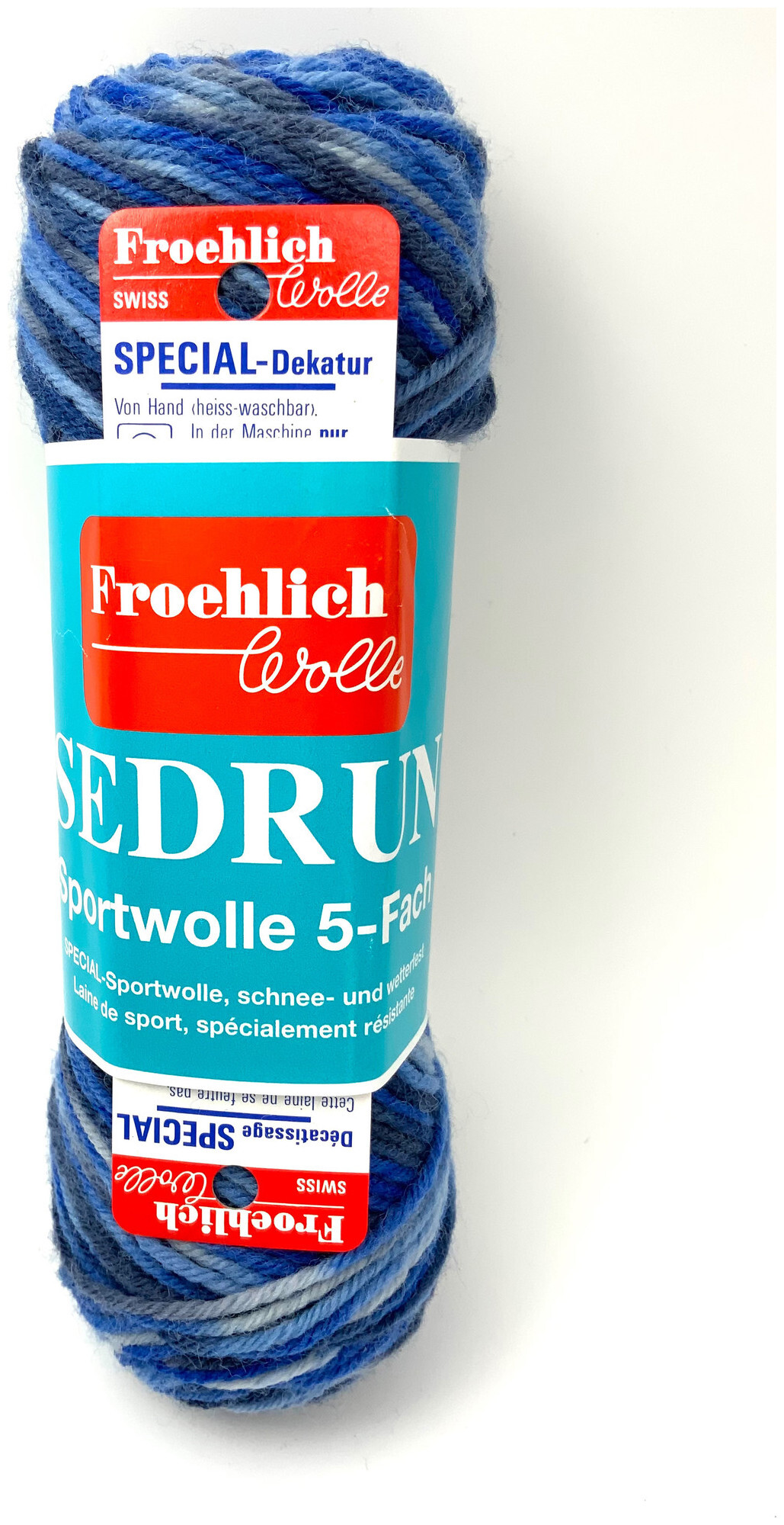 Image of Froehlich Sedrun 5413 Sportsockenwolle dunkelblau-royal 50g