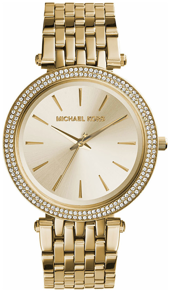 Michael Kors Uhr Darci Glitz goldfarben