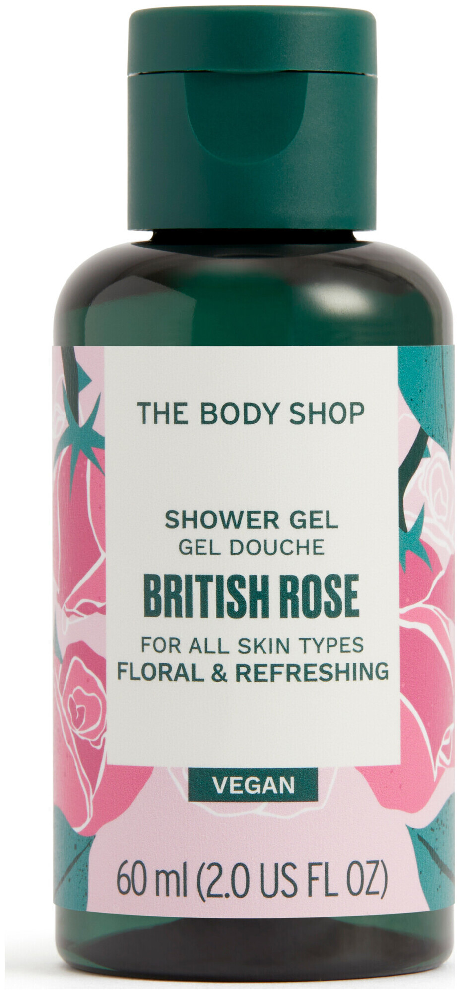 Image of The Body Shop British Rose Duschgel (Mini Size)