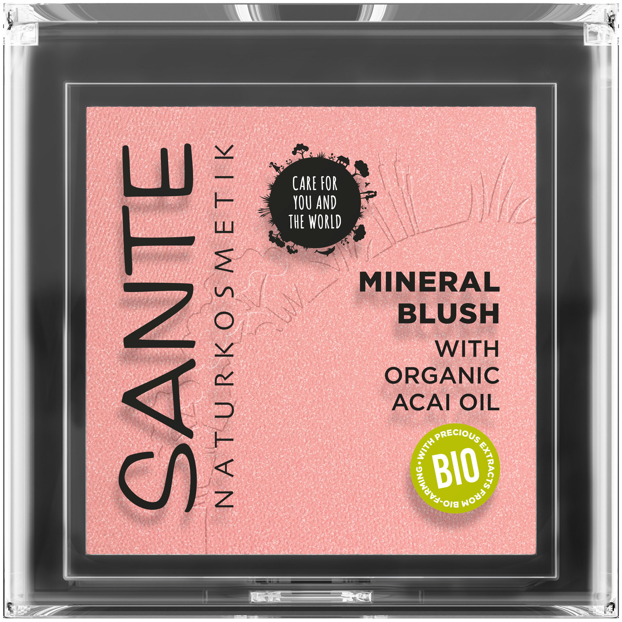 Image of Sante Mineral Blush 01 Mellow Peach