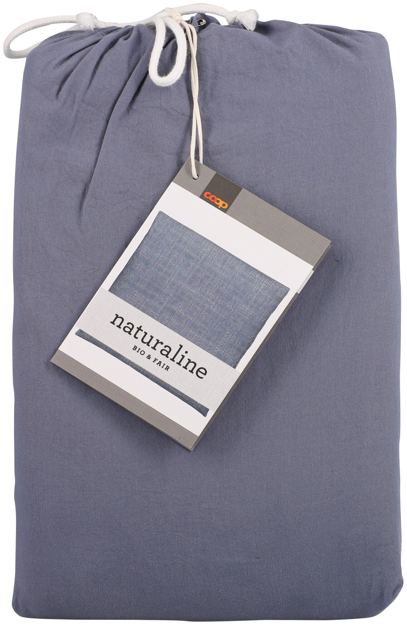 Image of Naturaline Textil Naturaline Duvetbezug blaugrau 200x210 cm