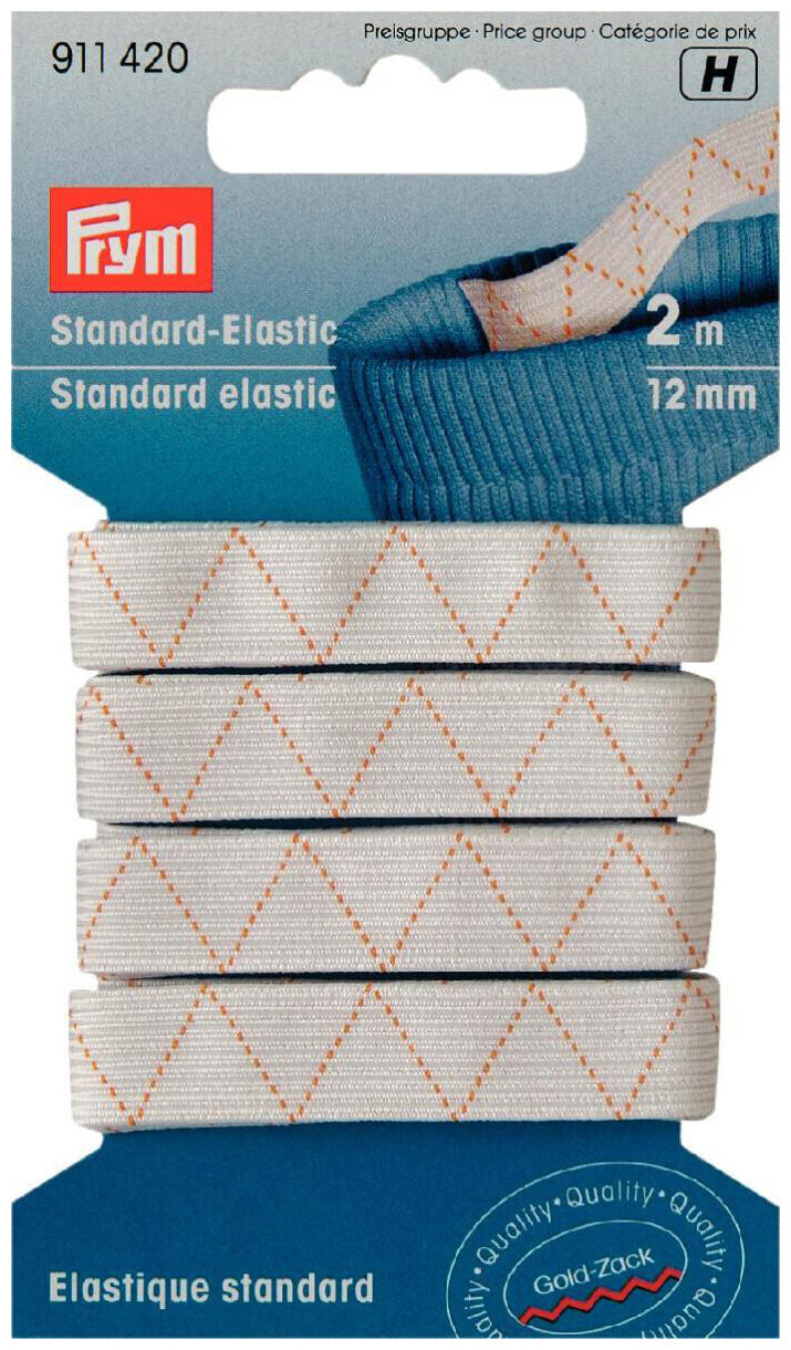 Image of Prym Breit-Elastic 12mm weiss