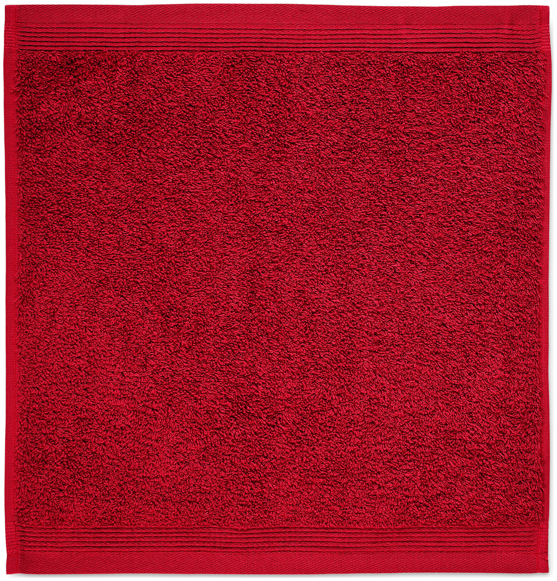 Image of Möve Superwuschel Waschlappen 30 x 30 cm ruby