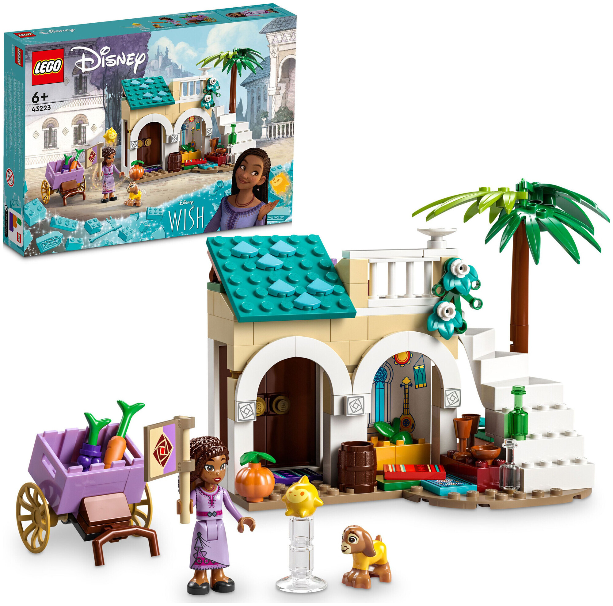 Image of Lego Disney Princess Lego® Disney 43223 Asha in der Stadt Rosas