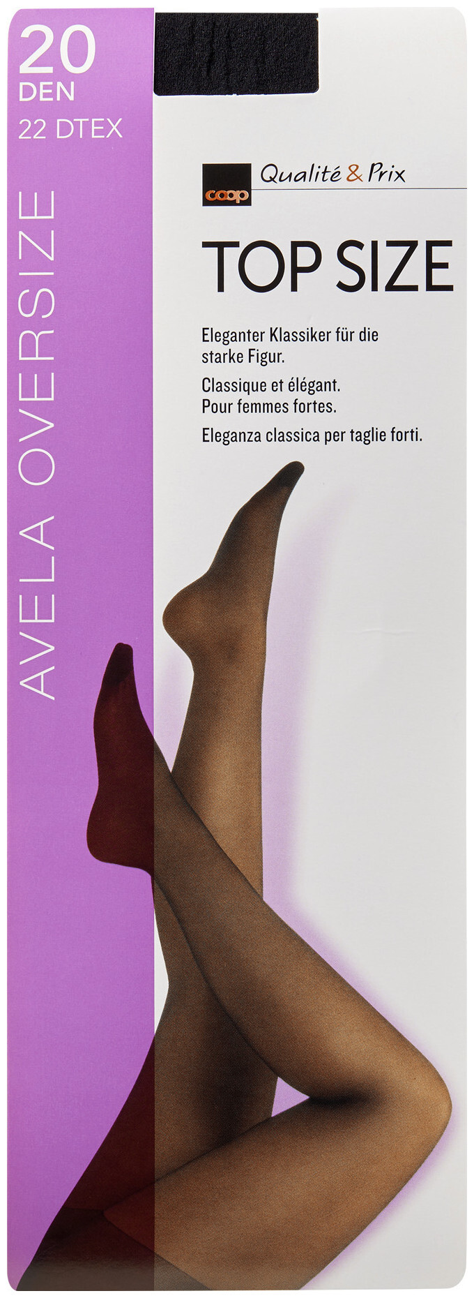 Image of Avela Strumpfhose Top Size Noir 11 - 12