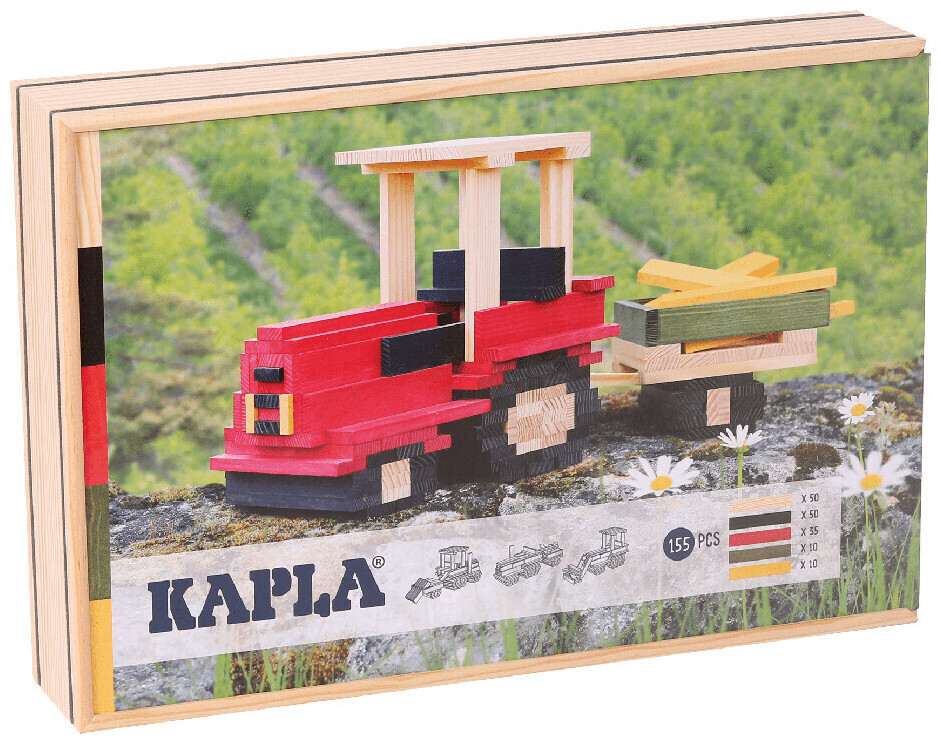 Image of Kapla-Baukasten Traktor 155 Stück