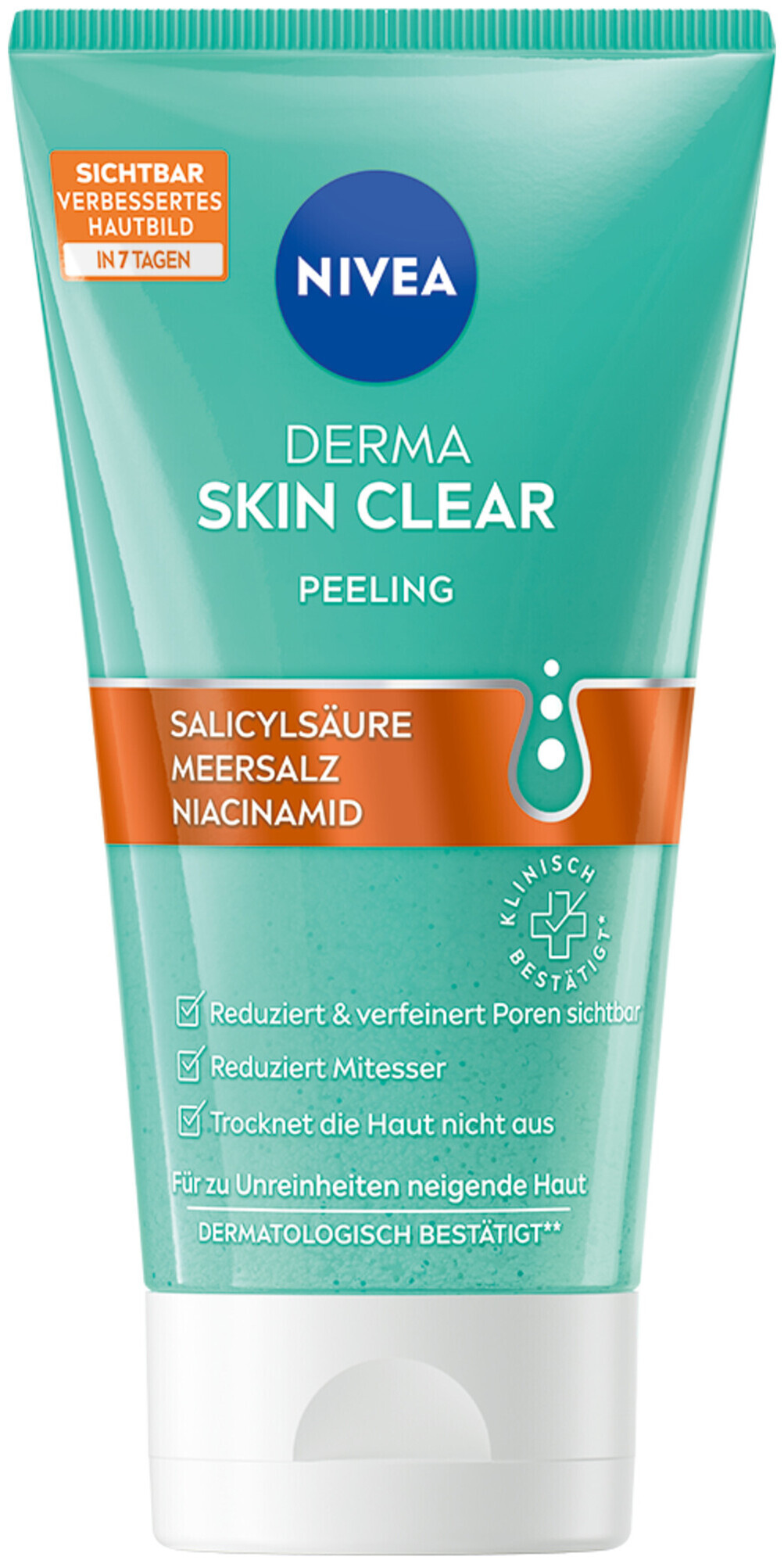 Image of Nivea Derma Skin Clear Anti-Unreinheiten Peeling