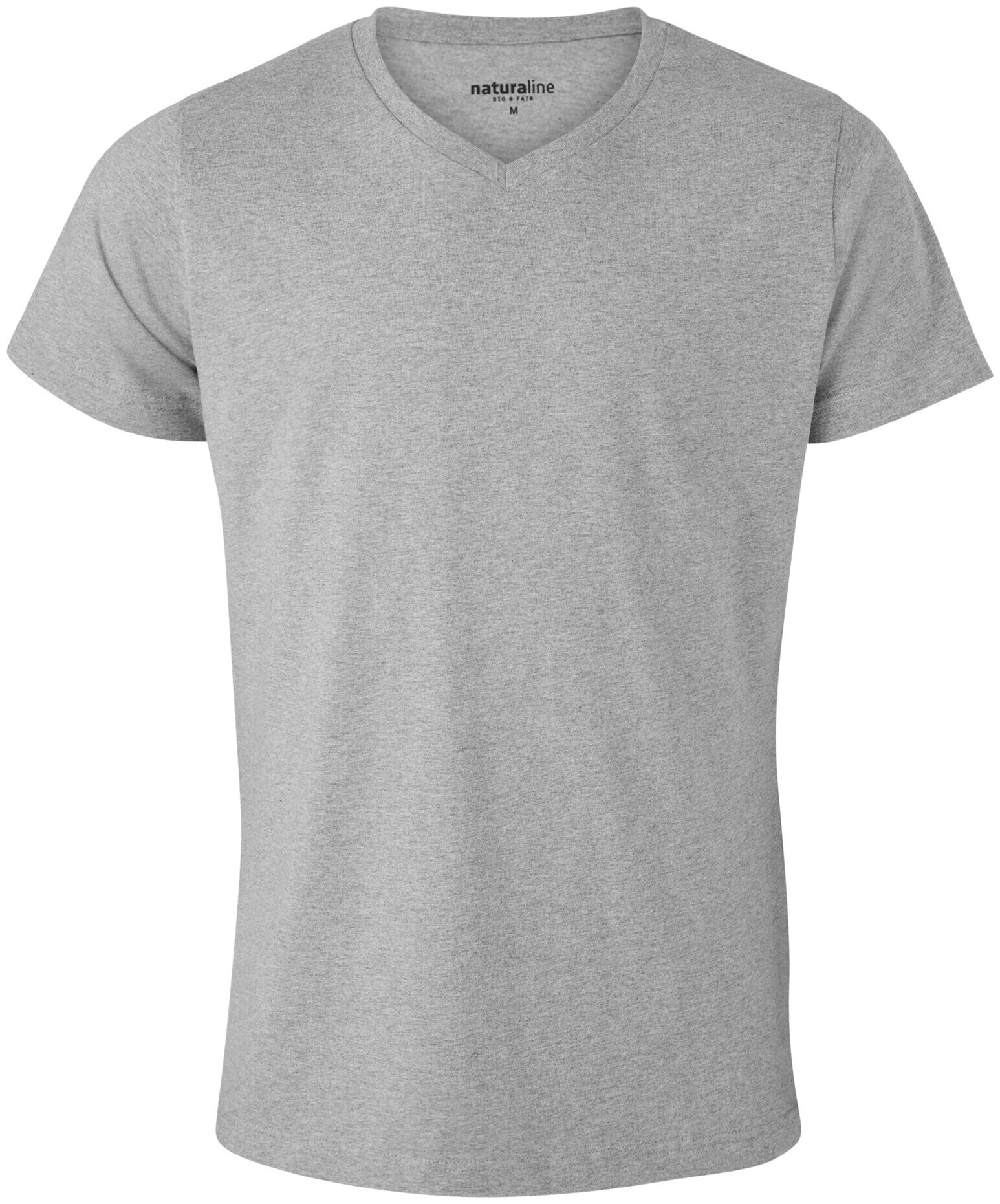 Image of Naturaline Textil Naturaline Herren T-Shirt ash grey mel. XL