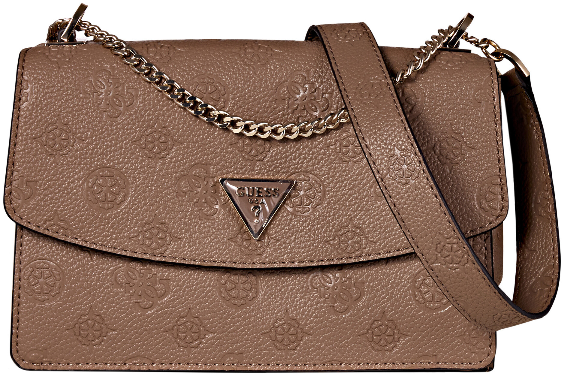 Image of Guess Crossbody Bg934921 dark taupe