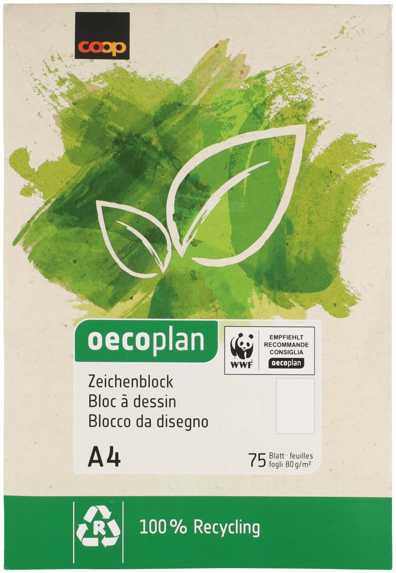 Image of Oecoplan Zeichenblock A4 80 g/m2