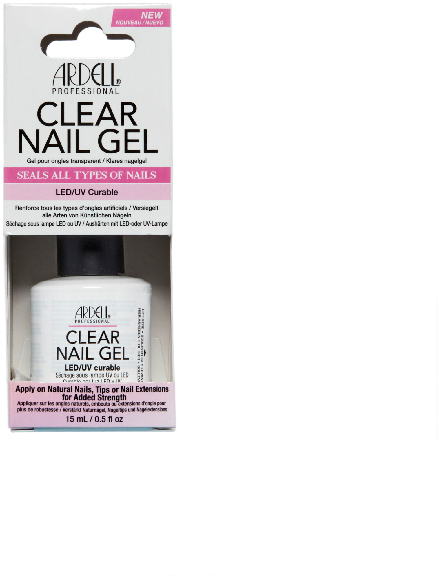 Image of Ardell Clear Nail Gel 15ml