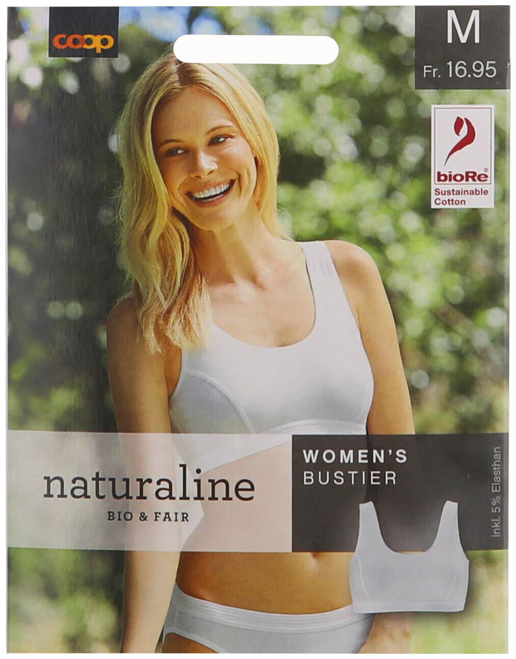 Image of Naturaline Textil Naturaline Damen Bustier Weiss M