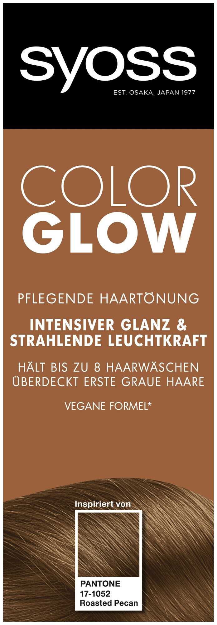 Image of Syoss Color Glow Pflegende Haartönung Roasted Pecan Pantone 17-1052