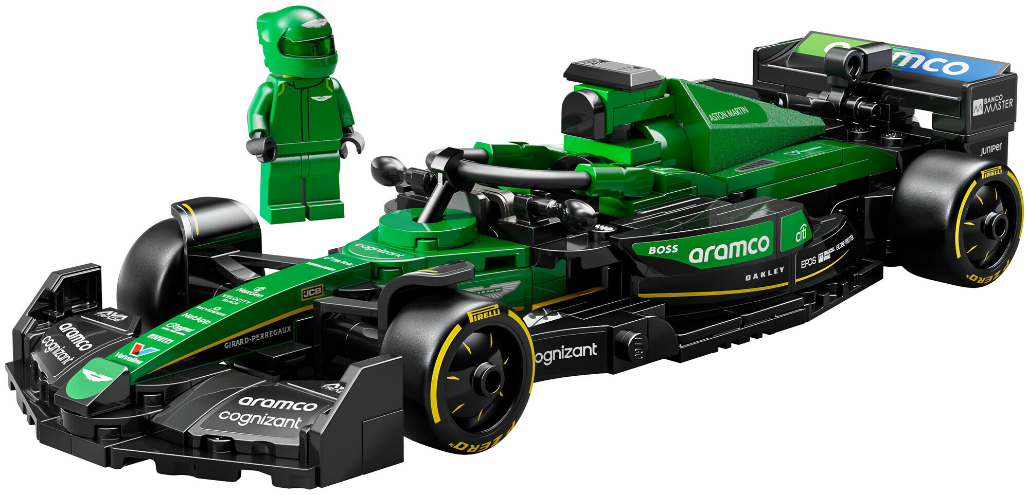 Lego Speed Champions Lego Speed Champions 77245 Aston Martin Aramco F1 Amr24 Rennauto Set ab 10 Jahren