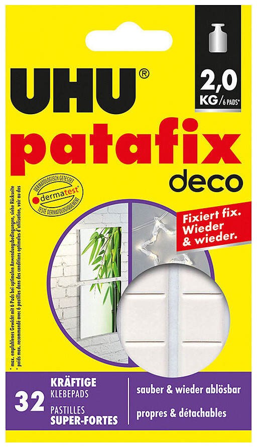 Image of UHU patafix homedeco 32 Stück