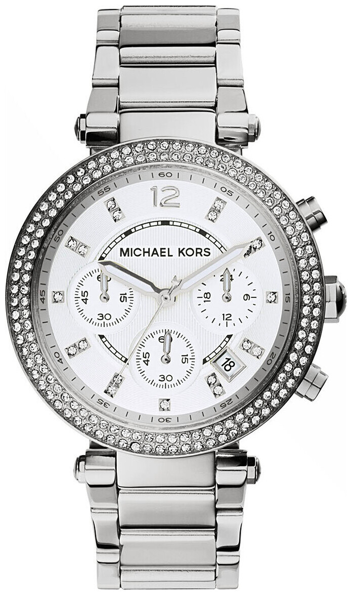 Michael Kors Uhr Parker Glitz silberfarben