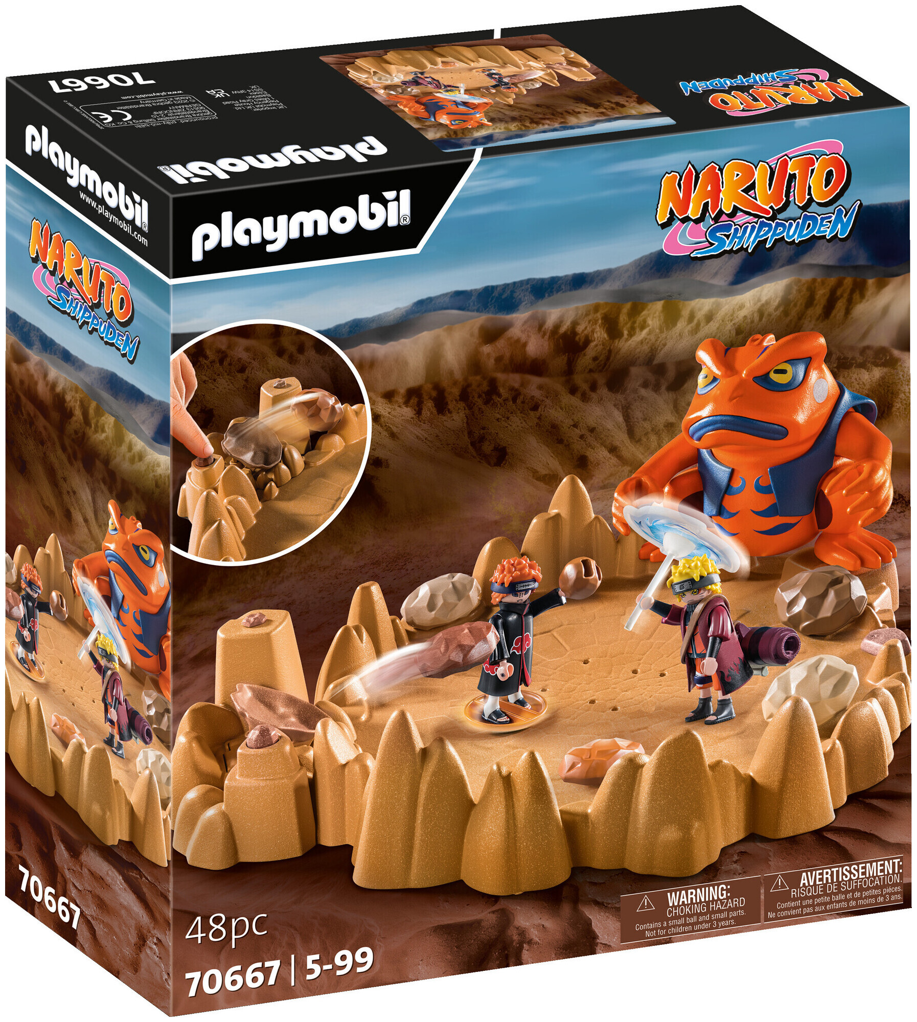 Image of Playmobil 70667 Naruto vs. Pain