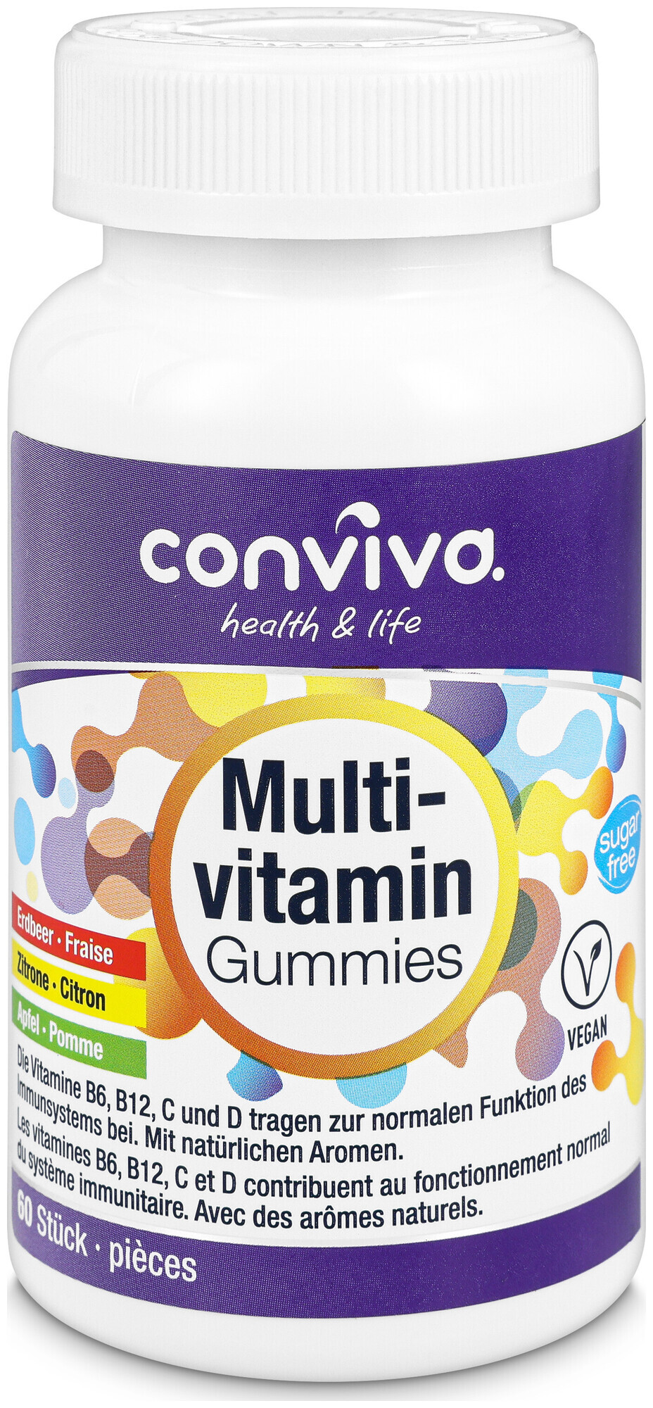 Image of conviva Multivitamin Gummies Vegan zuckerfrei