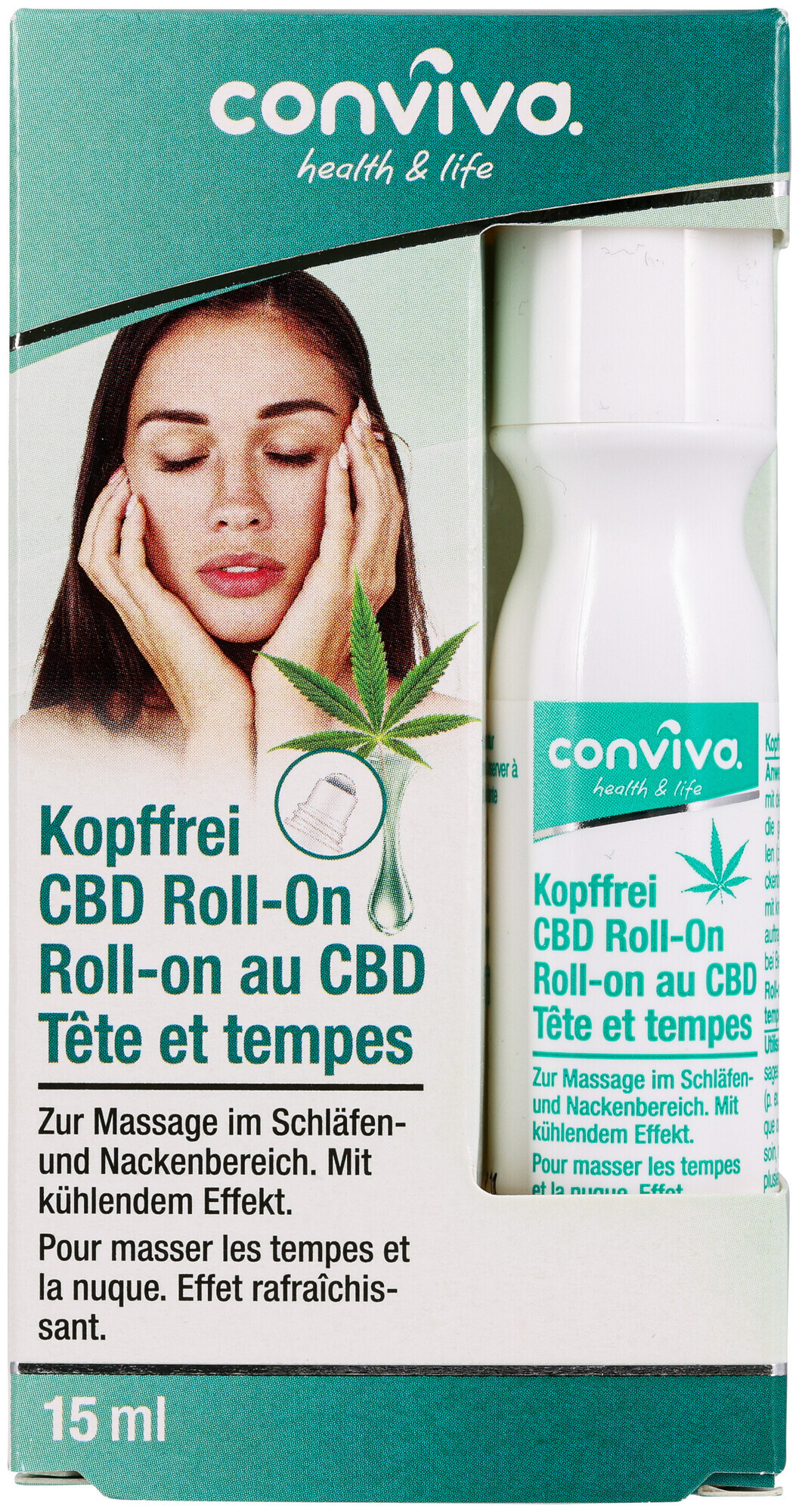 Image of conviva Kopffrei CBD Roll On