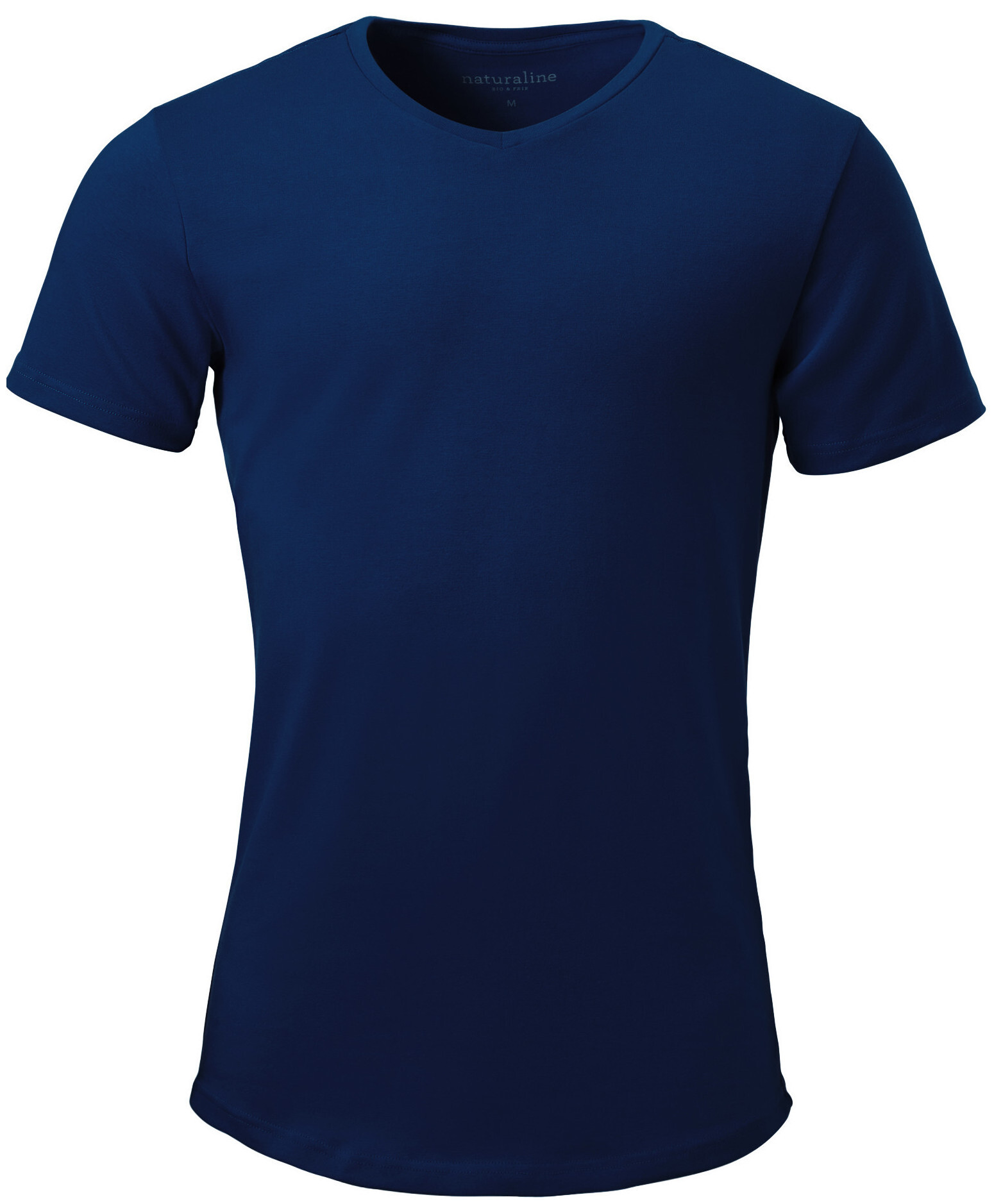 Naturaline Textil Naturaline t-shirt homme manches courtes bleu foncé XXL