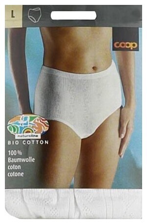 Image of Naturaline Textil Naturaline Damen Slip Weiss L
