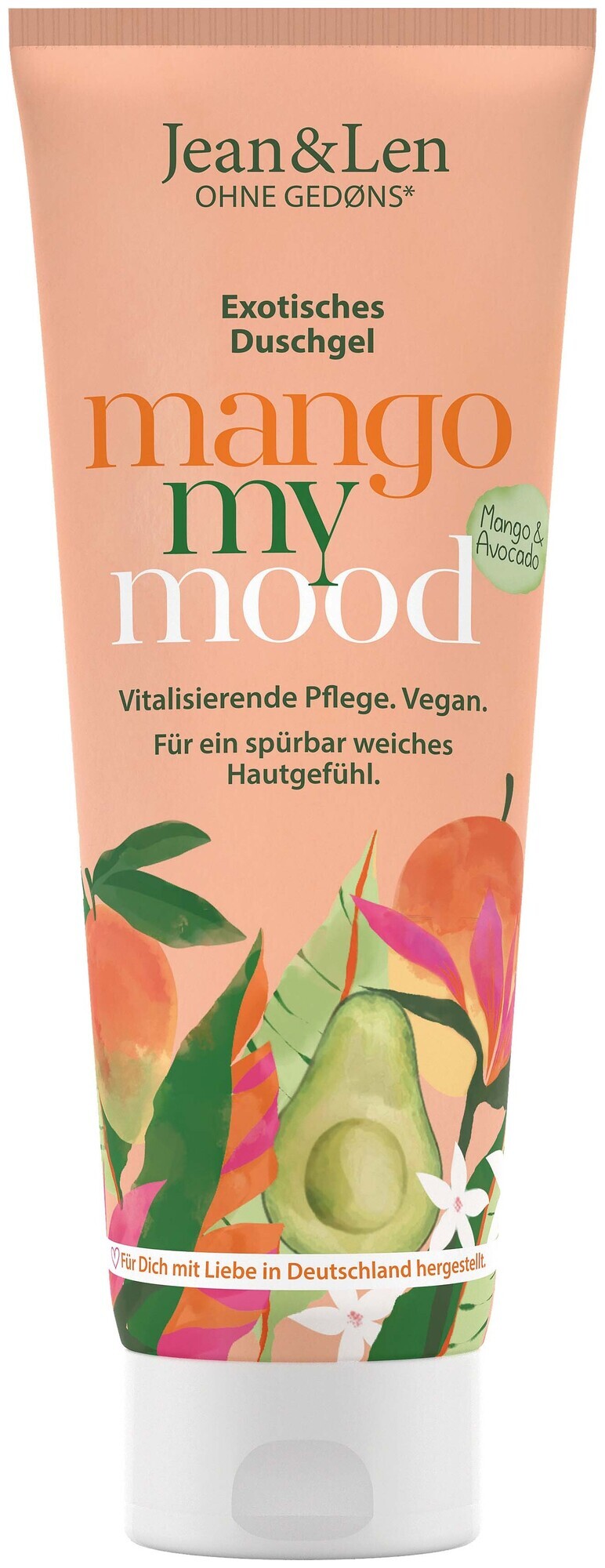 Image of Jean&Len Exotisches Duschgel Mango/Avocado