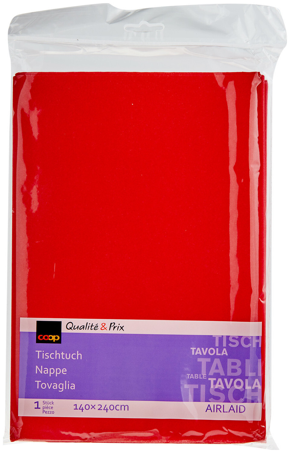 Image of Inhouse Tischtuch Airlaid 140x240cm rot