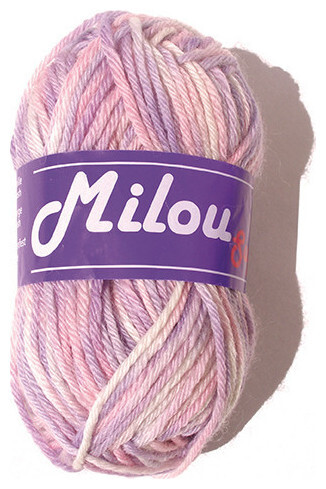 Image of Sommer Milou 4515 Wolle für Bettsocken 100% Merino Superwash lila-rosé 50g