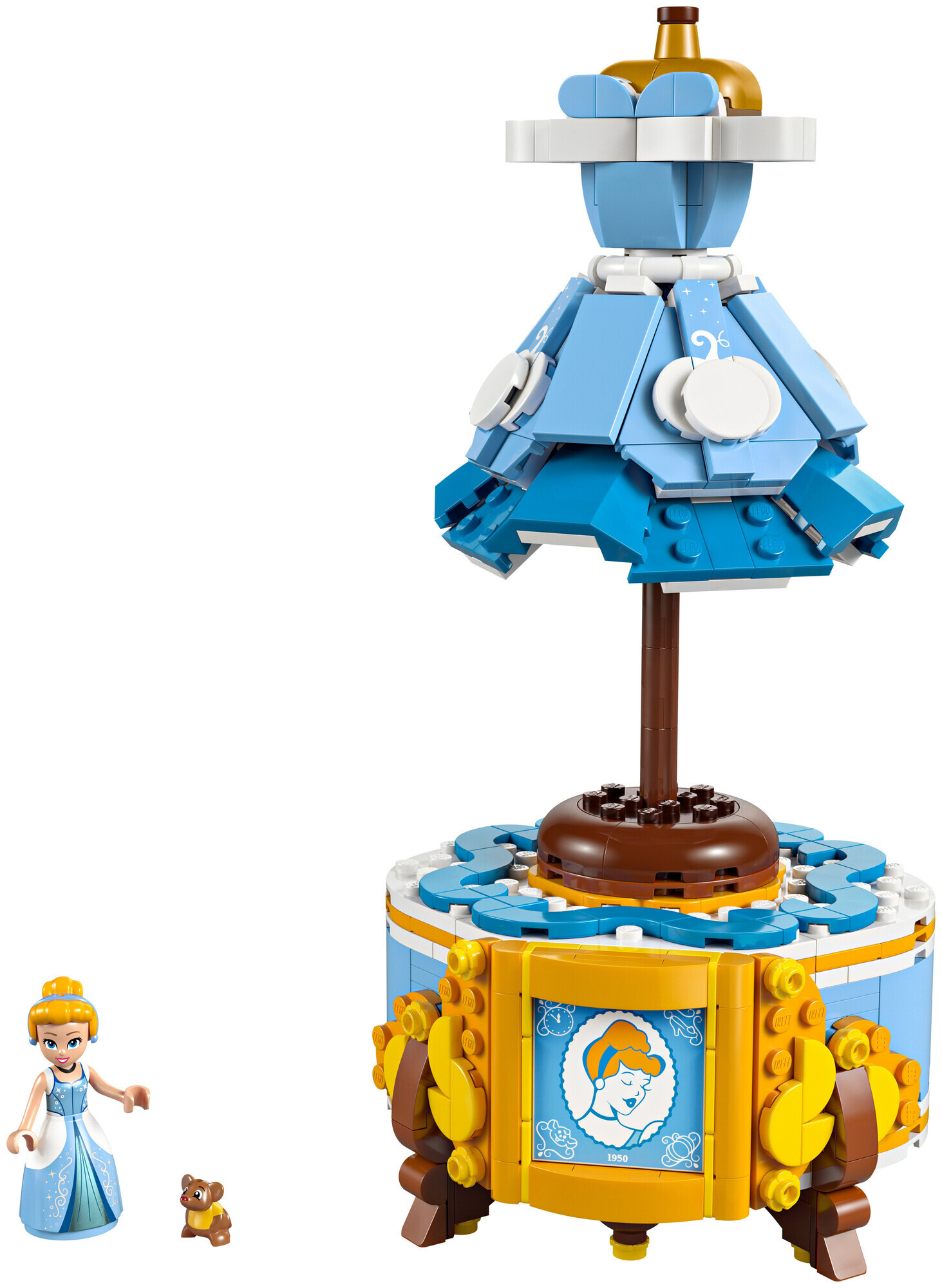 Lego Disney Princess Lego ǀ Disney 43266 Princess Cinderellas Kleid - Bauspielzeug mit Figur ab 9 Jahren
