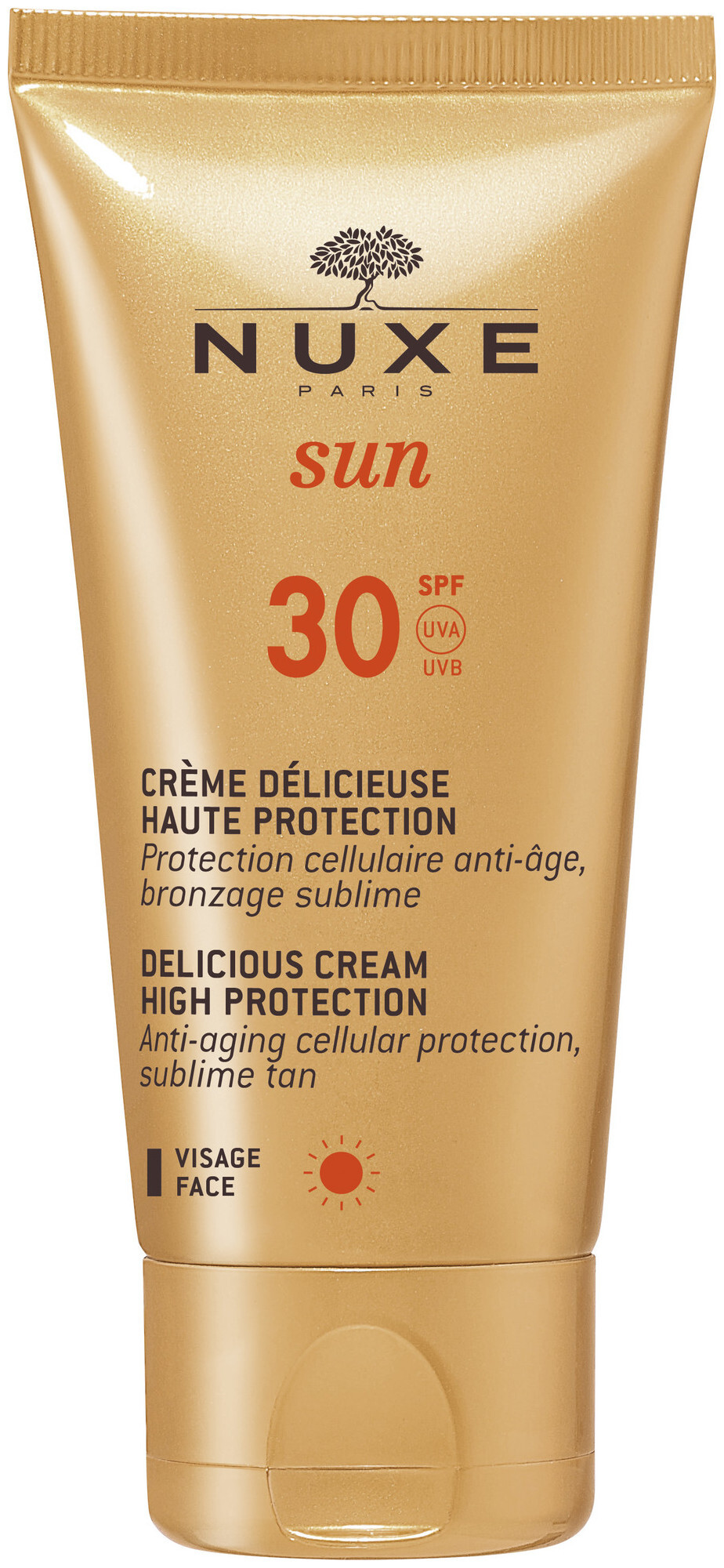 Image of Nuxe SUN Lsf30 Wohltuende Gesichtscreme Hoher Schutz 50ml