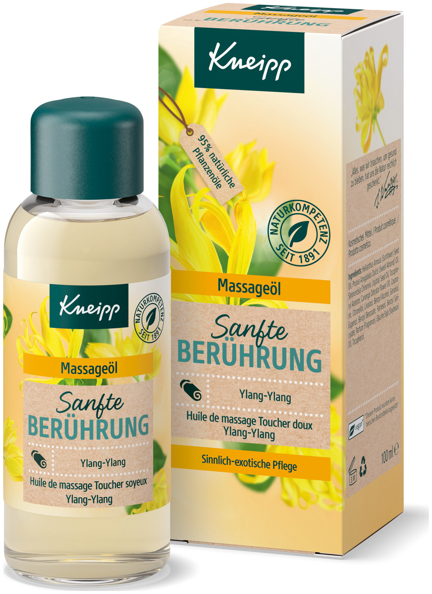 Image of Kneipp Massageöl Sanfte Berührung 100Ml
