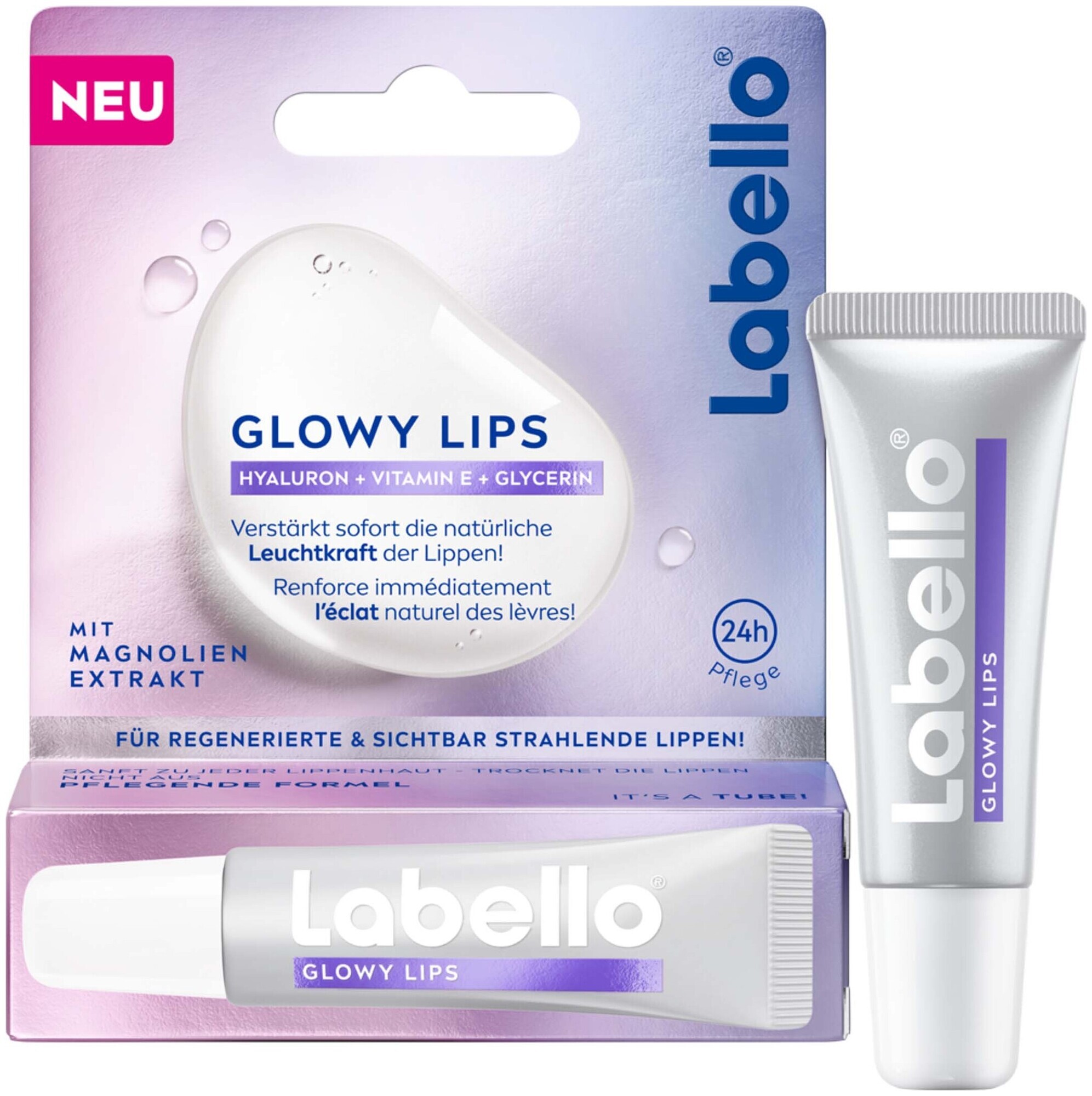 Image of Labello Glowy Lips Clear (1 st)