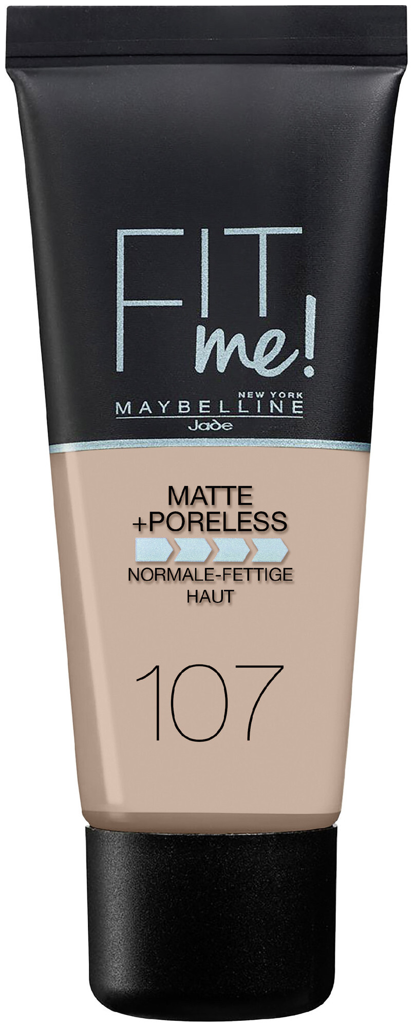 Image of Maybelline NY Fit Me Matte und Poreless Make Up Nr. 107 Rose Beige
