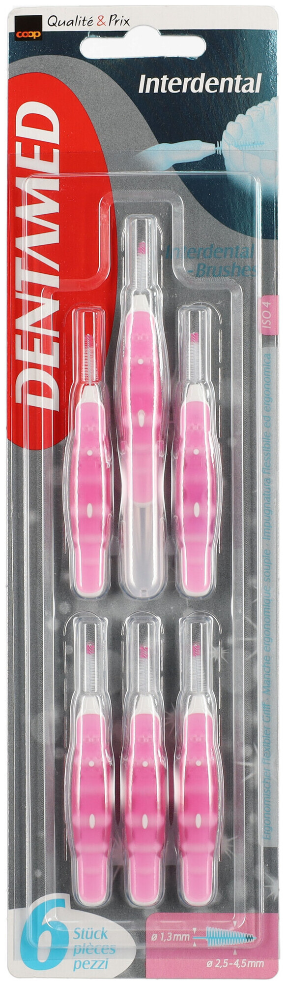 Image of Dentamed Interdental Brushes 2.5-4.5mm