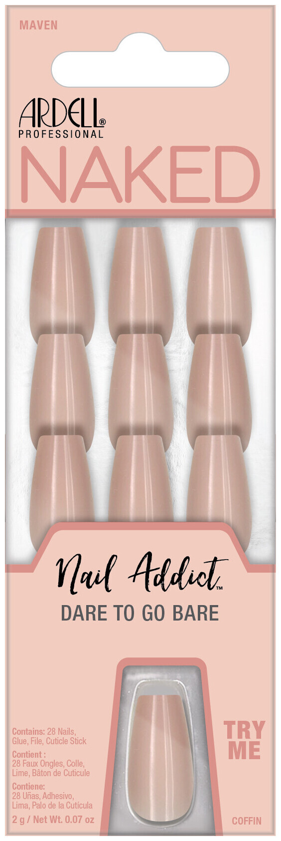 Image of Ardell Nail Addict Naked Collection Maven