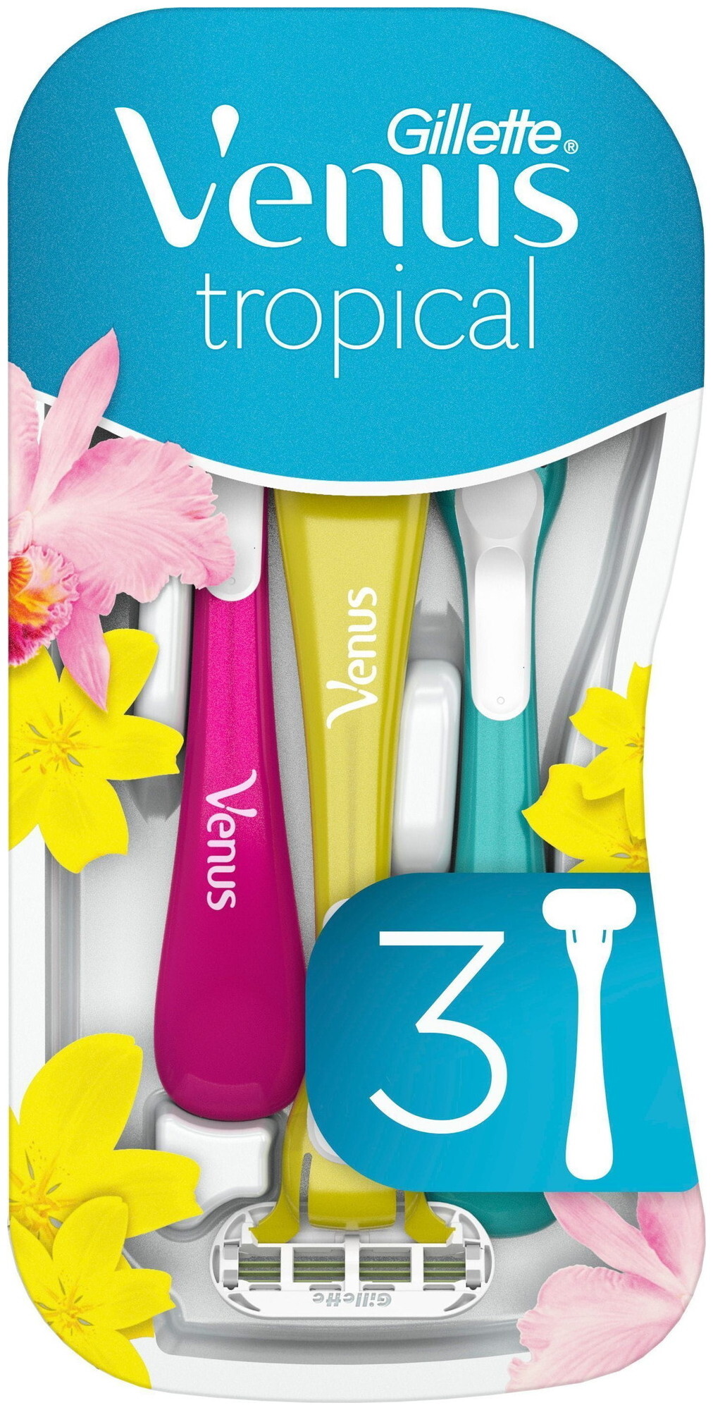 Rasoir féminin Gillette Venus Tropical