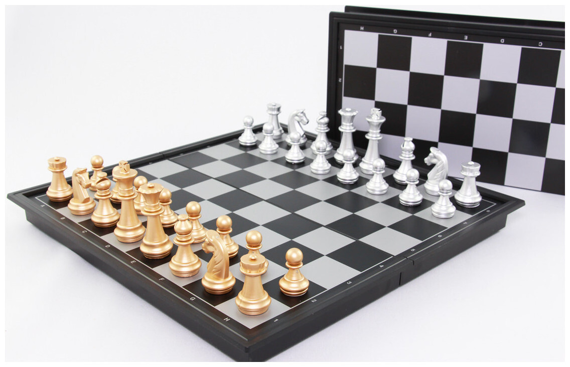 Image of Longfield Games Reiseschach magnetisch Geschicklichkeitsspiel