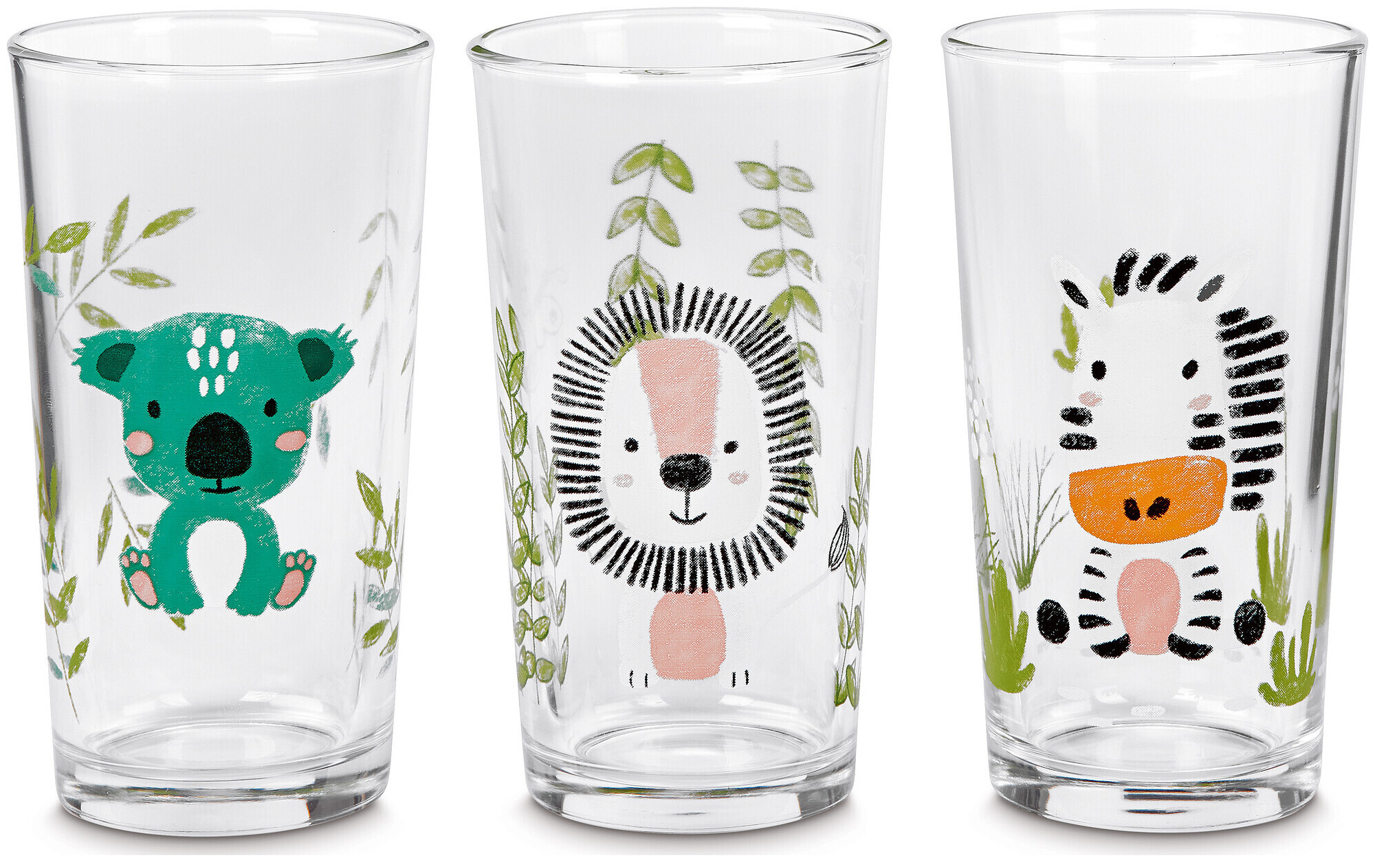 Image of À Table! Gläser Kids Zoo 250ml 3 Stück