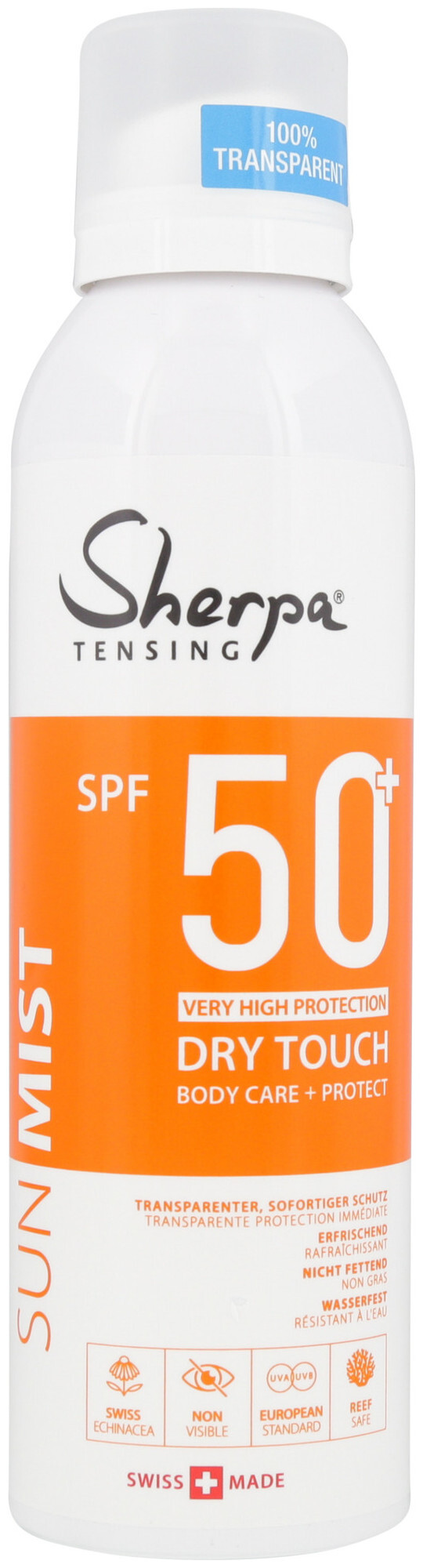 Image of Sherpa Tensing Sonnencrem-Spray Invisible Sf50