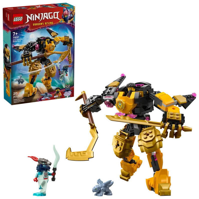 Image of Lego Ninjago Lego® Ninjago 71839 Arins Spinjitzumech 7+ Jahre