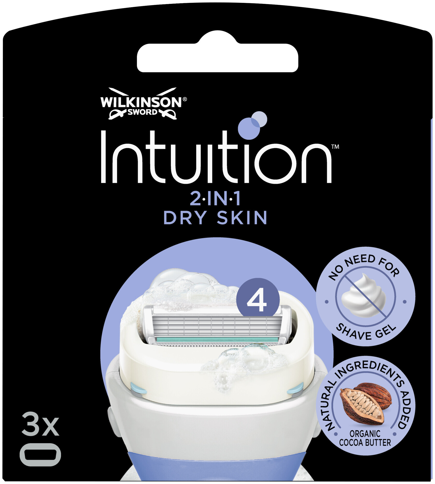 Image of Wilkinson Intuition Dry Skin 3er Klingen