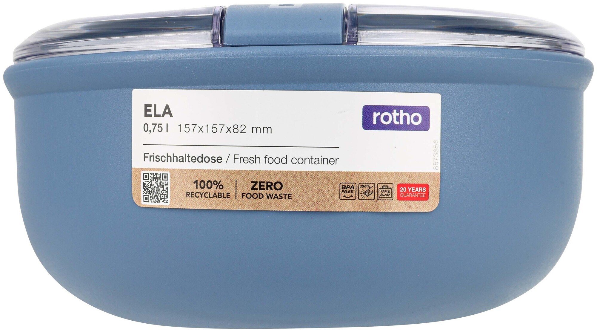Rotho Frischhaltedose rund ELA 0.75l