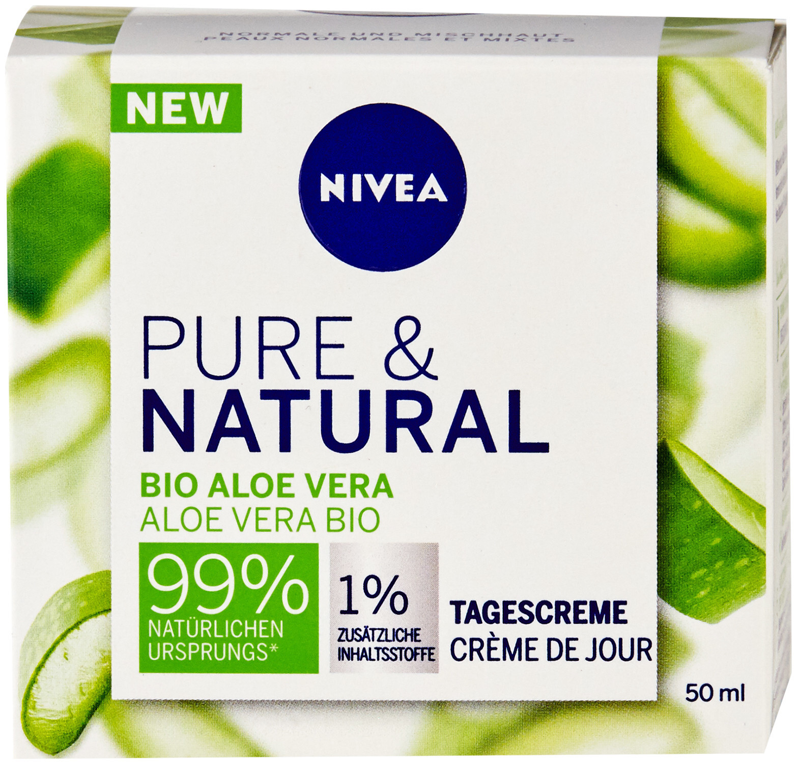 Image of Nivea Naturally Good Nachtcreme Bio Argan Öl