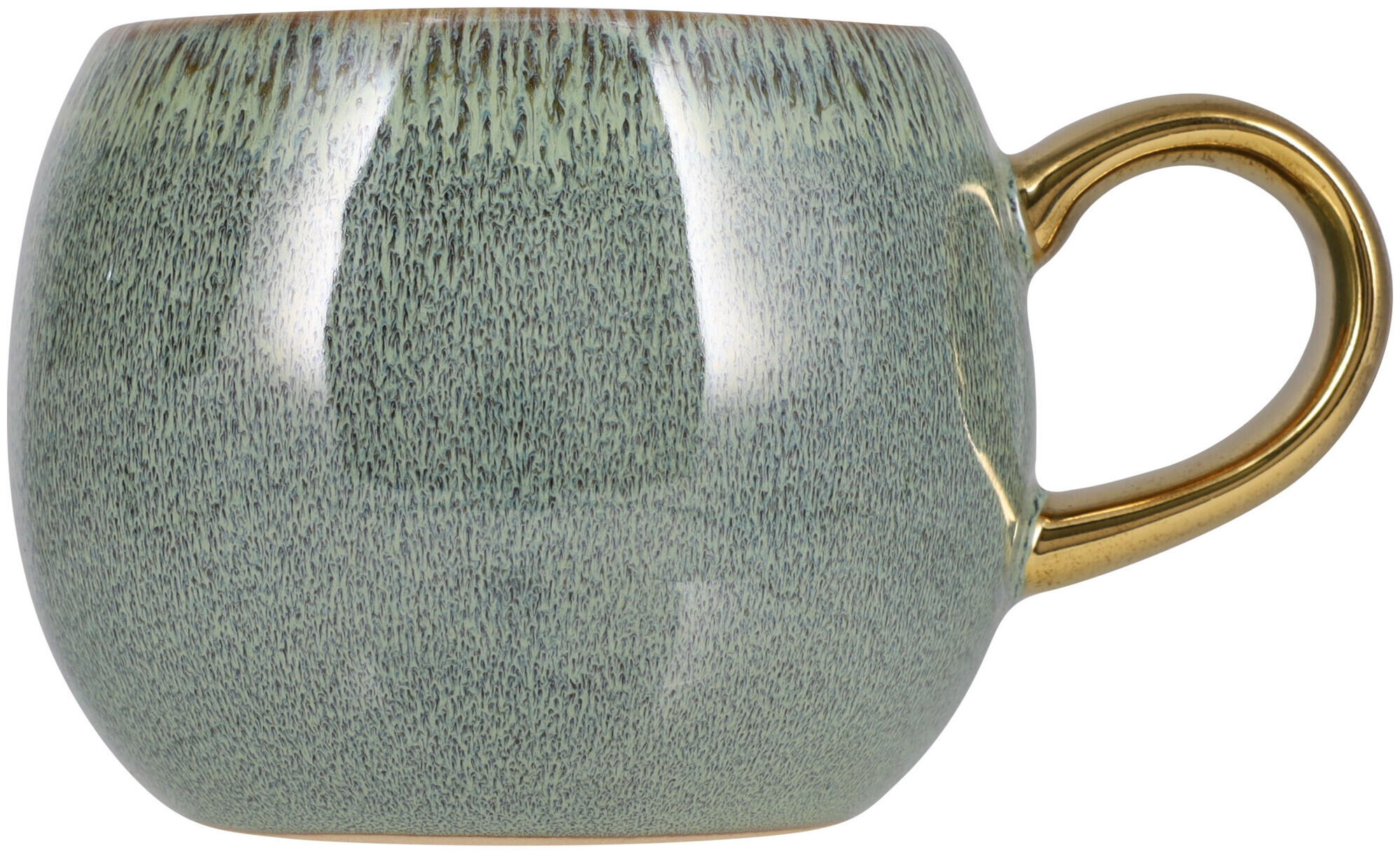 Image of Luxury Mug grün/gold 400ml