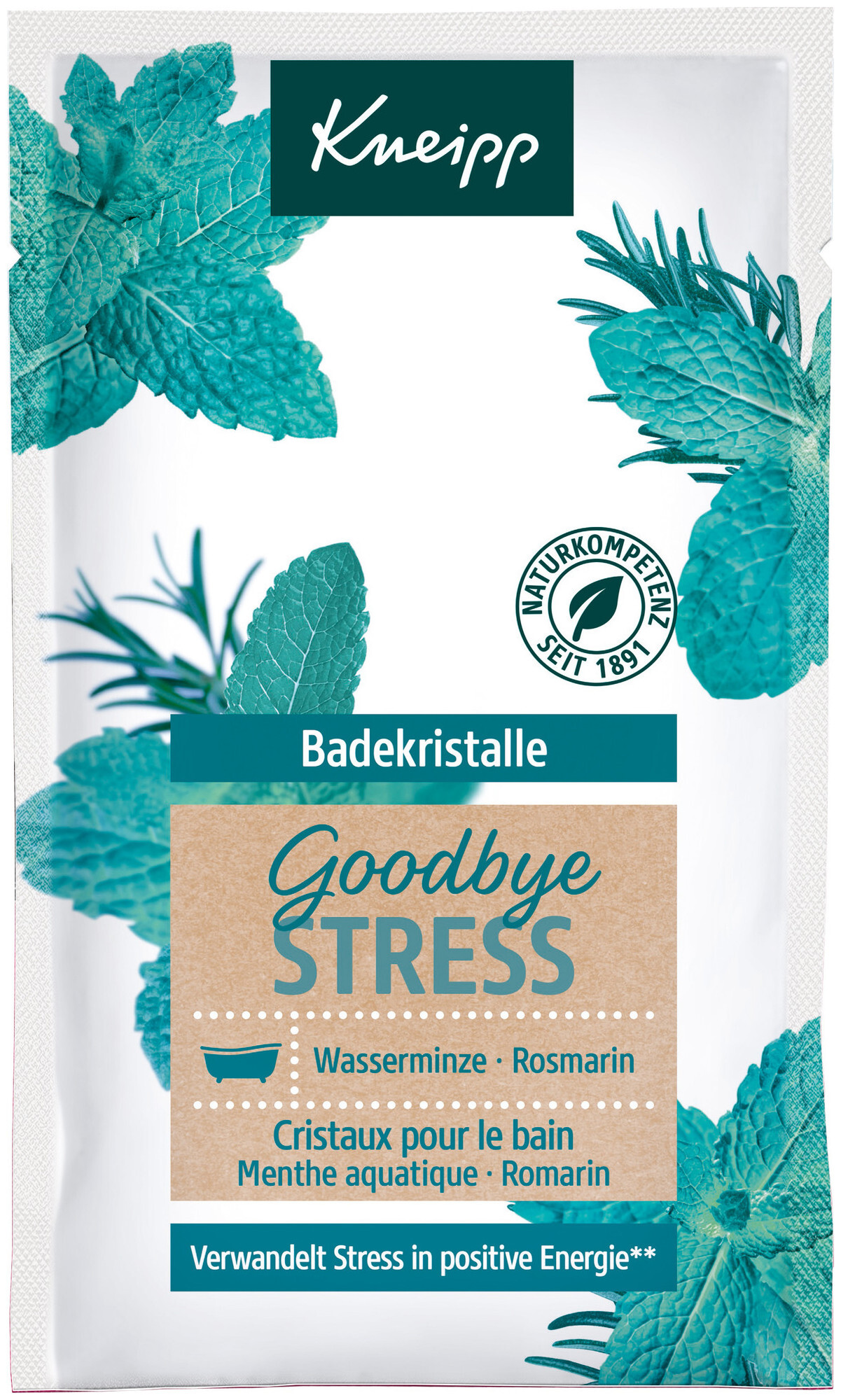 Image of Kneipp Badekristalle Goodbye Stress 60G