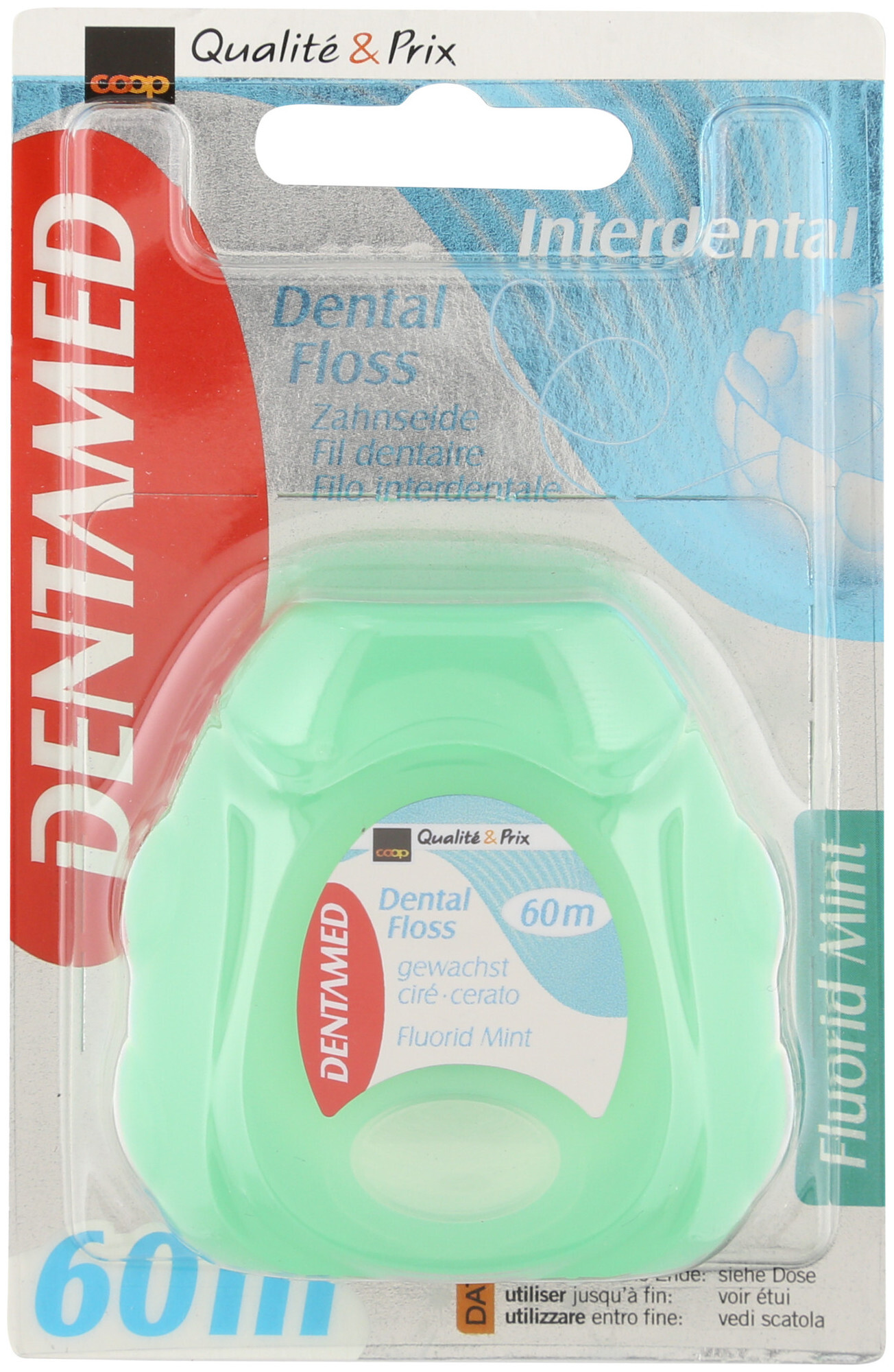 Image of Dentamed Dental Floss Fluor Mint 60m