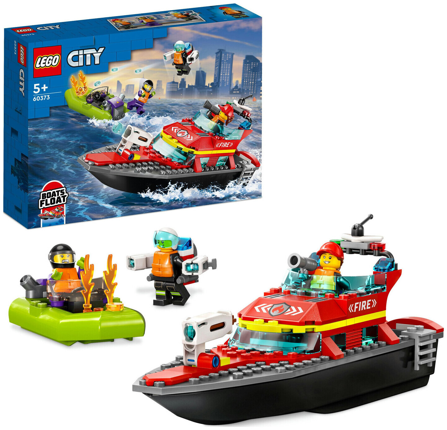 Image of Lego City Lego® City 60373 Feuerwehrboot 5+ Jahre